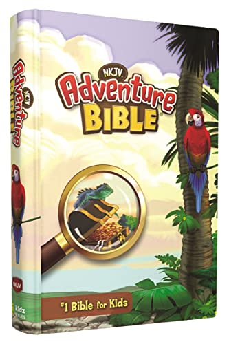 NKJV, Adventure Bible, Hardcover, Full Color: New King James Version von Zonderkidz